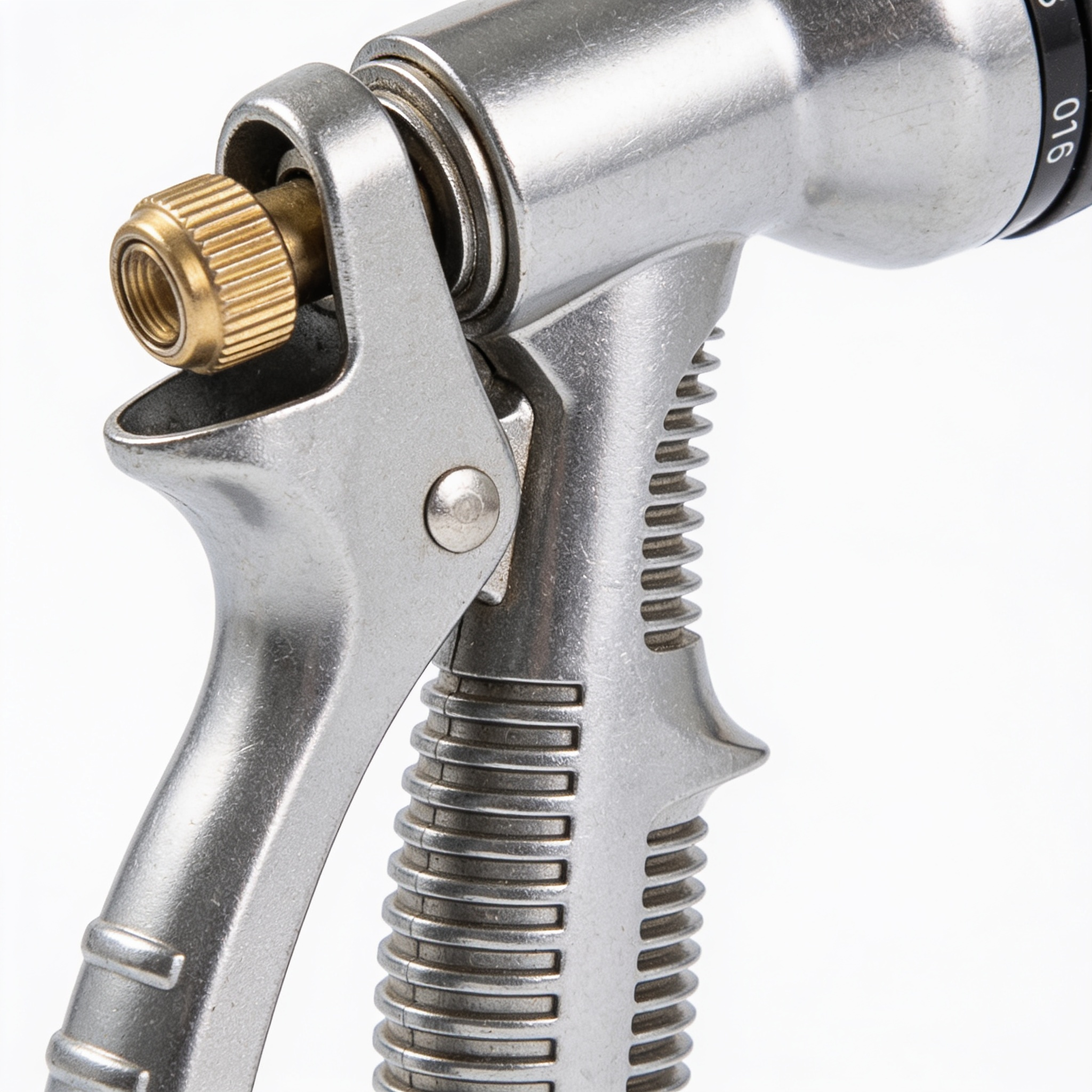 Leealong FANHAO Upgraded Garden Hose Nozzle Sprayer, 100% Heavy Duty Metal Handheld Water Nozzle High Pressure in 4 Spraying Modes for Watering Plants and Lawn, Car Washing, Patio and Pet